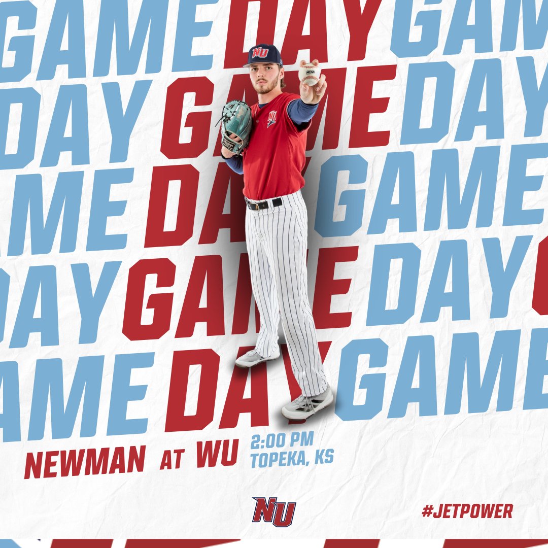 Newman Athletics (@newmanjets) on Twitter photo Game Day❗
🆚Washburn
📍Topeka, KS
🕔2:00 PM
📺bit.ly/3IXPTFh
📊bit.ly/4iFxQpy
#JetPower✈️ x <a href="/NewmanJetsBSB/">Newman Baseball</a> Game Day❗
🆚Washburn
📍Topeka, KS
🕔2:00 PM
📺bit.ly/3IXPTFh
📊bit.ly/4iFxQpy
#JetPower✈️ x <a href="/NewmanJetsBSB/">Newman Baseball</a>
