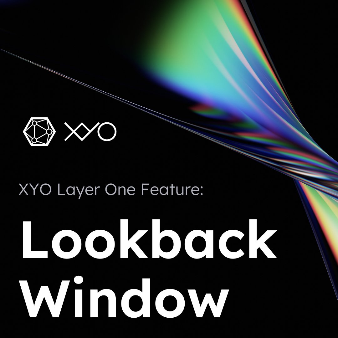 XYO Layer One uses a smart design feature called a Lookback Window to make things faster, lighter, and more scalable! Learn more 👉  xyo.network/blog/lookback-…