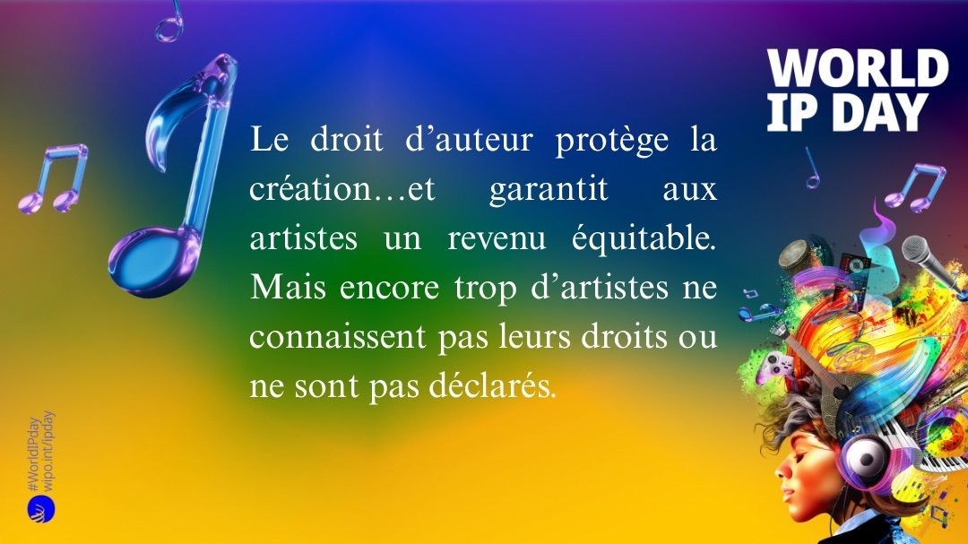 💡 Les artistes de Côte d’Ivoire font vibrer les scènes. Mais trop peu d’entre eux bénéficient des retombées économiques de leurs œuvres.
🎧 Sensibiliser, encadrer, enregistrer : c’est le rôle des institutions de propriété intellectuelle.
#IPAndMusic #CIV #FeelTheBeatOfIP