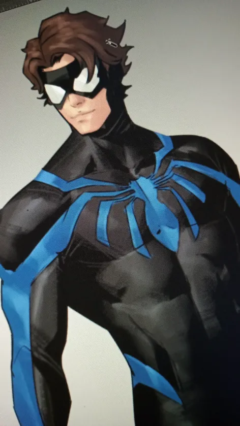 Filipe_sca's tweet photo. Nightwing + Spider-Man amalgam! 

This will be part of my Batman/Daredevil universe amalgam concept.
.
.
#marvel #dccomics #spiderman #nightwing #fanart #sketch #drawings #digitalart #photoshop #digitalartist #crossover https://t.co/C9O0AUf6xT