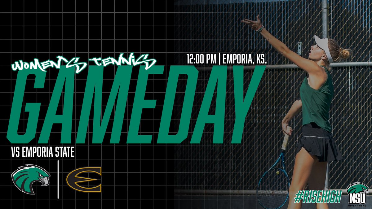 Northeastern State Athletics (@riverhawksports) on Twitter photo At Emporia this afternoon πΎβ¬οΈ
β - 12:00 PM
π - Emporia State
π - Emporia, KS
π - goriverhawksgo.com/coverage
#RiseHigh / <a href="/RiverHawksTEN/">Northeastern State Tennis</a> At Emporia this afternoon πΎβ¬οΈ
β - 12:00 PM
π - Emporia State
π - Emporia, KS
π - goriverhawksgo.com/coverage
#RiseHigh / <a href="/RiverHawksTEN/">Northeastern State Tennis</a>