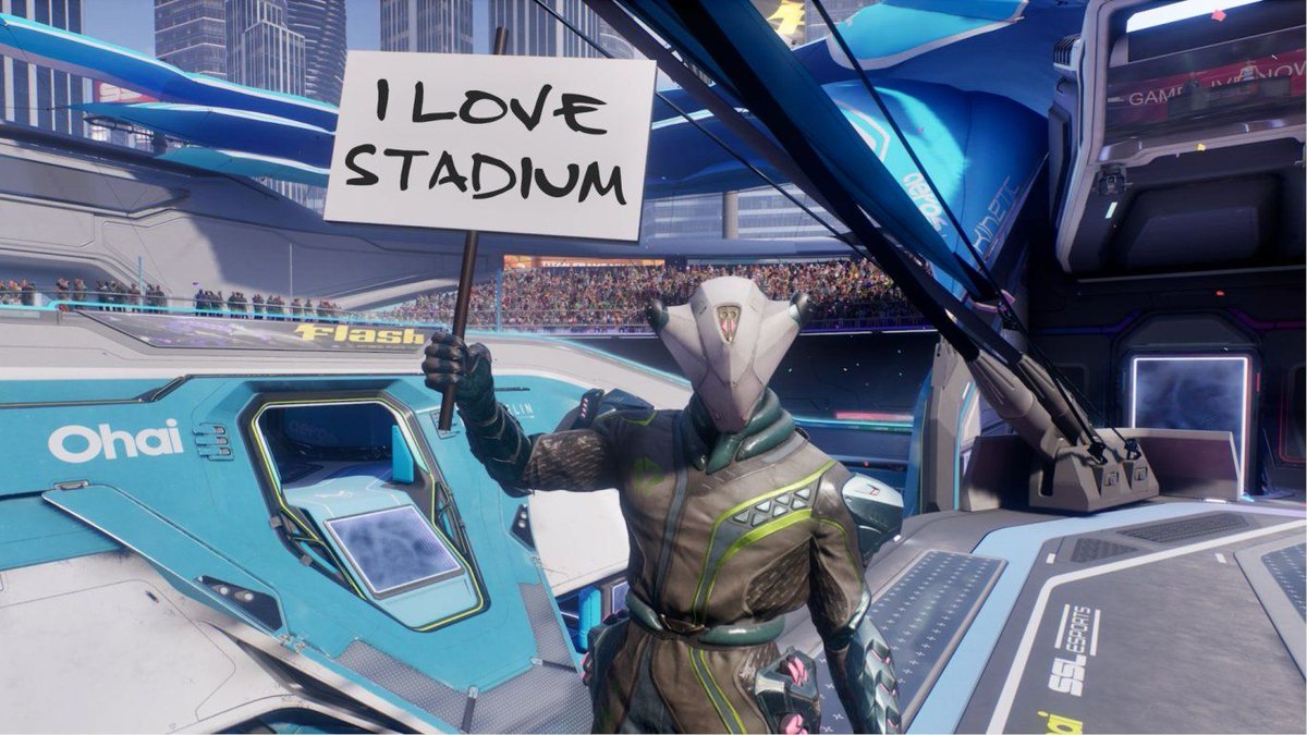 bungieman28's tweet photo. Was I the first one to notice that you leaked a screenshot of a stadium rework?!👀#splitgate2 #splitgate2beta https://t.co/B9gIBbCxst