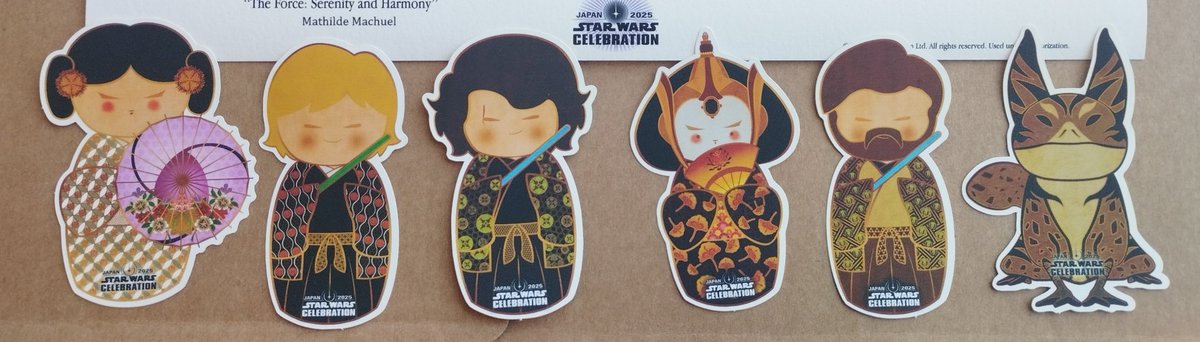 Mathildefrench's tweet image. Had an amazing time at SW Celebration! Thank you to everyone who visited my booth!
Loved seeing old friends, meeting new ones, and all the awesome creative SWAG!
Having my artwork signed by @HerUniverse  and @rosariodawson  was unforgettable!
#SWCJ2025 #SWCJコスプレ #ahsokatano