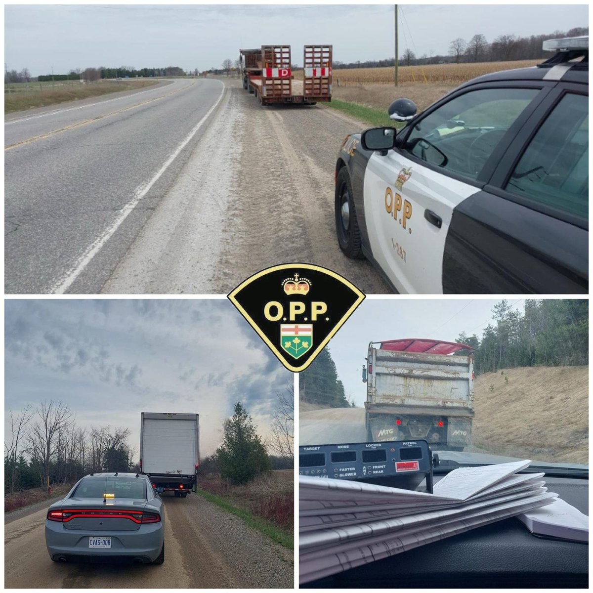Members of the Caledon OPP conducted focused patrols in the Alton and Caledon Village areas, with a specific emphasis on commercial motor vehicle (CMV) enforcement. These patrols are part of ongoing efforts to ensure road safety, address community concerns, and promote compliance