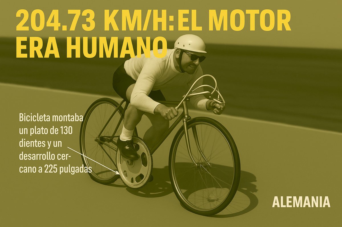 🚴‍♂️ 204.73 KM/H: LA INGENIERÍA DETRÁS DEL PEDALAZO MÁS RÁPIDO

Nota aquí 👇
facebook.com/share/p/18ZPdt…