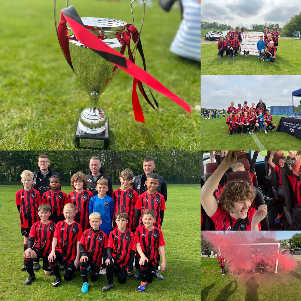 MoultonChapelFC's tweet photo. 🏆🏆🏆WINNERS🏆🏆🏆
👏 What an incredible game! Our under-10's team played their hearts out in the cup final today. Winners after the dreaded penalties. We're proud of their effort and sportsmanship. Thank you to everyone who came out to support! 🥳 #PostMatch #CupFinal https://t.co/0tPrsOTSC7