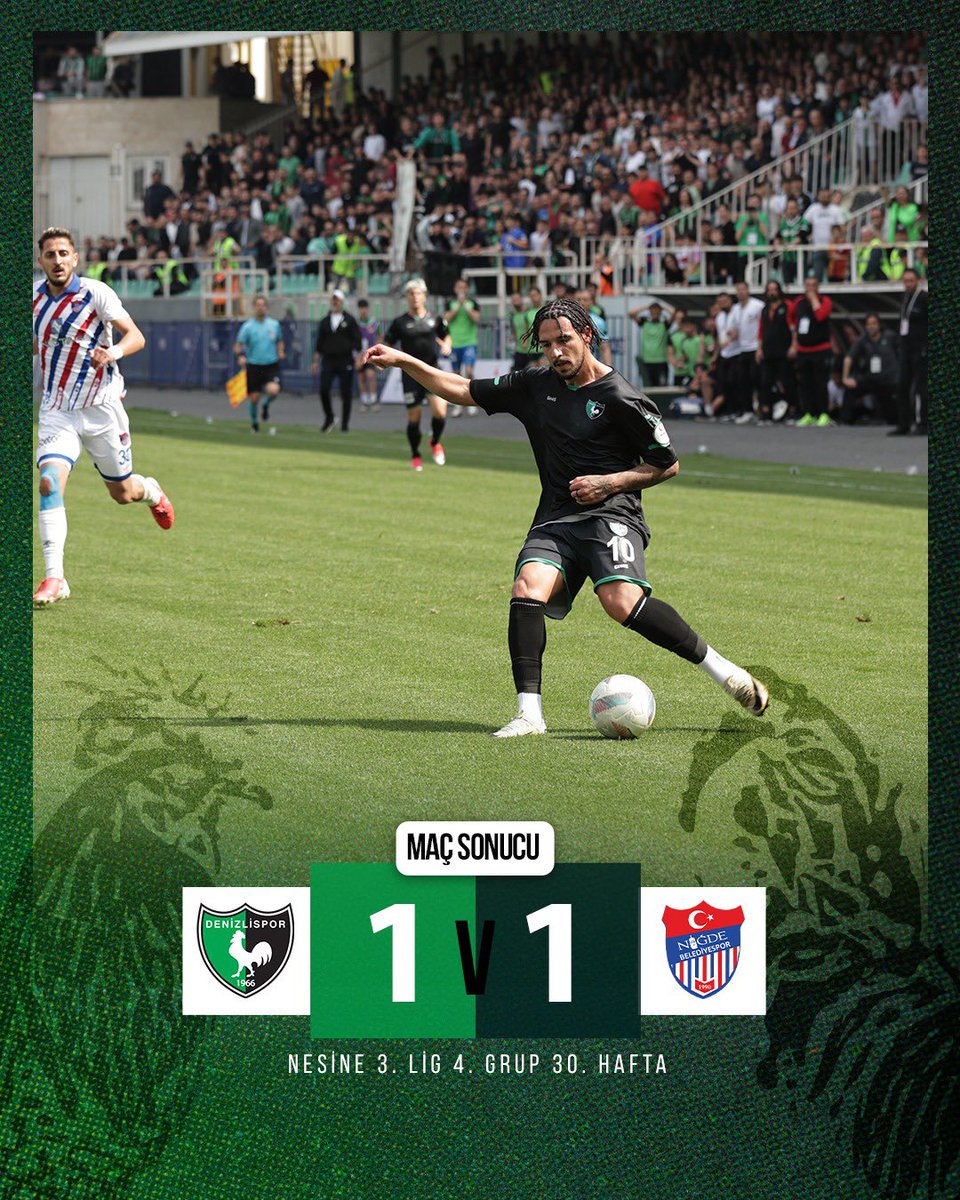 90’ Karşılaşma sona erdi. 🟢⚫