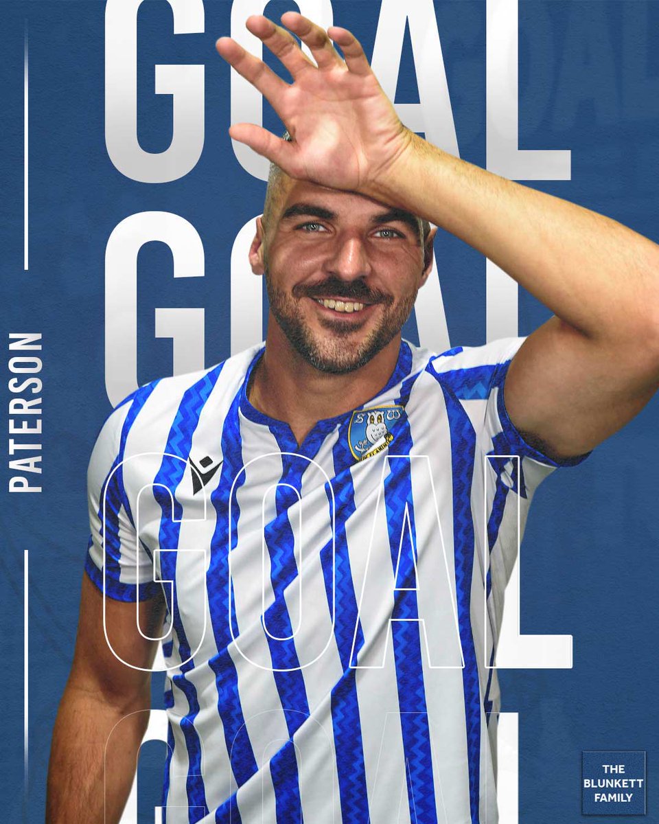 Off the bar and in! Callum Paterson breaks the deadlock!