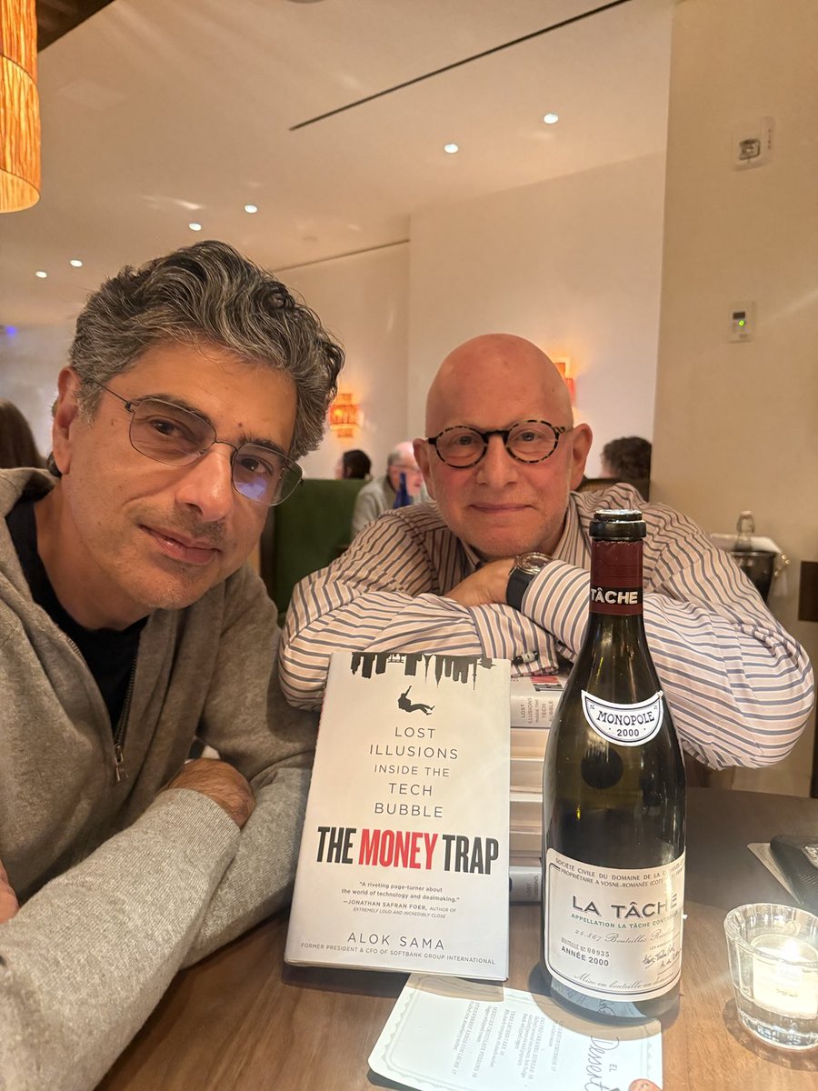 La Tâche 2000 and #TheMoneyTrap…a fine pairing! Thank you Jim Finkel for this special treat 🙏