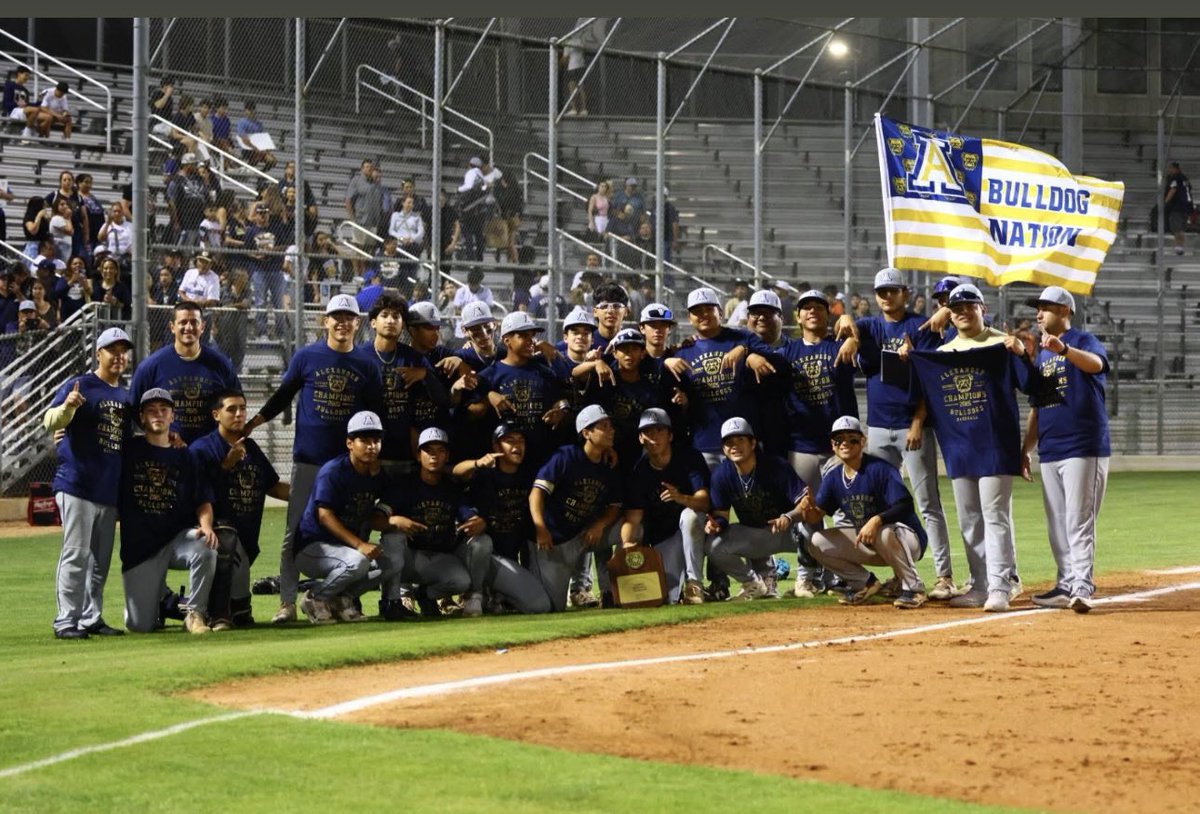 Laredo Alexander Baseball tweet media