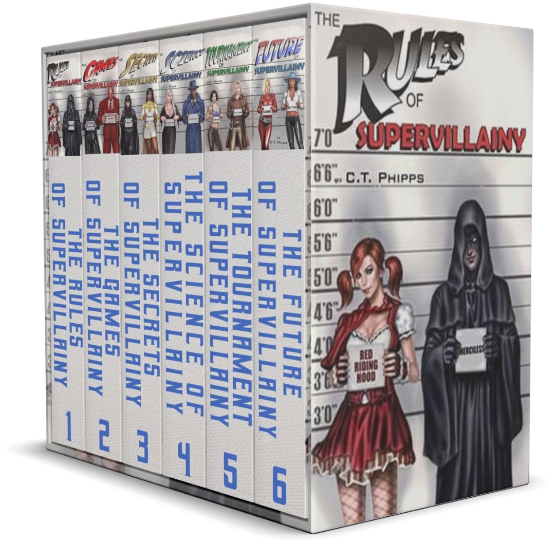 Hey folks, my pro-LGBTA and anti-fascist comedy series, THE SUPERVILLAINY SAGA 1-6 is on sale for $1.50 today. Watch my protag Deadpool his way through a horde of Nazis, space tyrants, and Handsome Jack-esque corporate overlords. amazon.com/Supervillainy-… #books #mustread #booksale