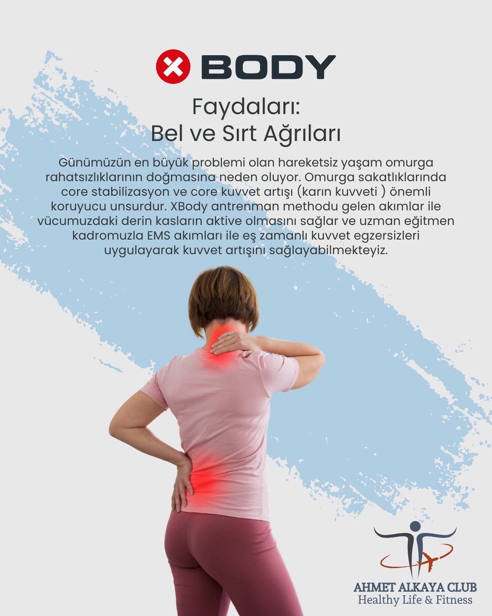 ahmet5alkaya's tweet photo. 🖤👉🏻XBody’nin bel ve sırt ağrılarına faydaları nelerdir?
#AhmetAlkaya #xbodytraining #ems #xbody #zayıflama #kiloverme #fitness #yağyakma https://t.co/8gF7ajg909