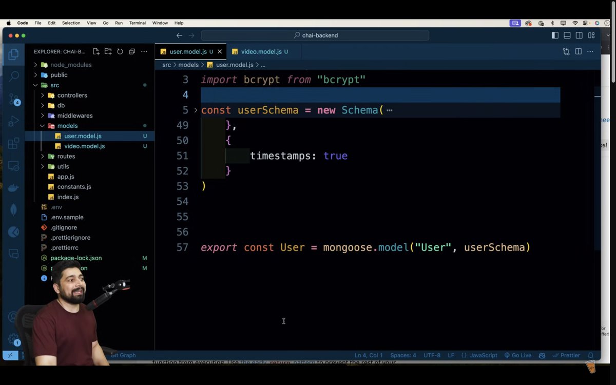 BolaJi_69's tweet image. 🚀Midsem are over
Working on the project with @Hiteshdotcom sir, really cool project, learning a lot from this project
Especially the format and the industrial way to write code.
#LearnInPublic #BackEndDeveloper