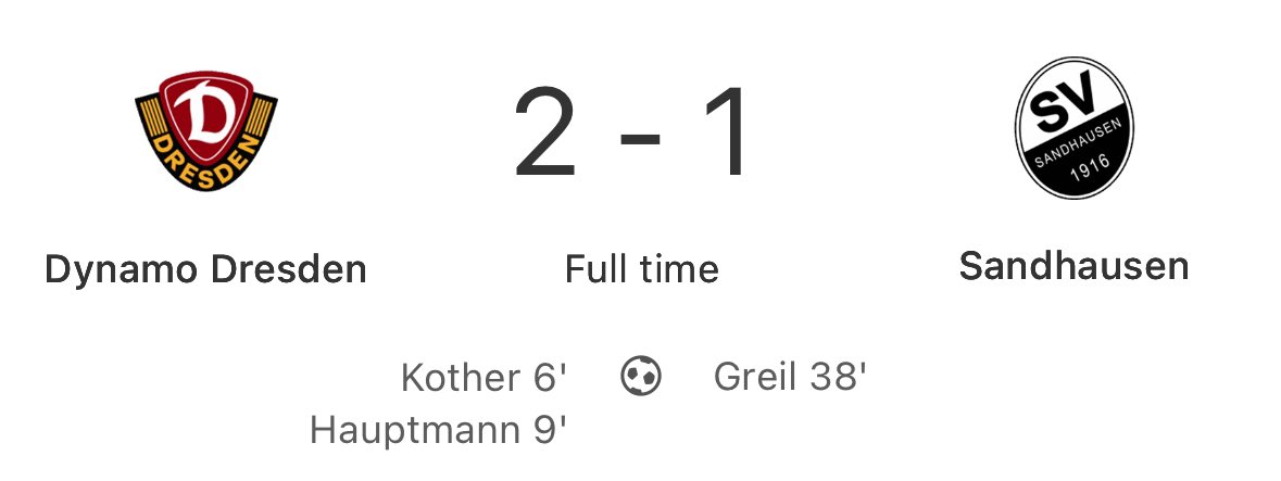 EastGermanFooty's tweet photo. SEVEN POINTS ABOVE 3RD !!!
Three games to play, it’s finally gonna happen?!
#SGDSVS https://t.co/ptASGMy1IS