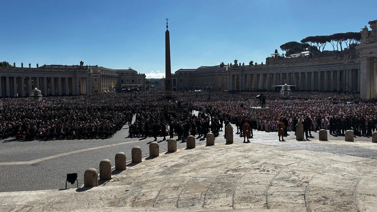 Bjørn Berge (@dsgbjornberge) on Twitter photo Today in St. Peter’s Square, together with <a href="/PACE_President/">Theodoros Rousopoulos</a> Theodoros Rousopoulos, I represented the Council of Europe <a href="/coe/">Council of Europe</a> at the funeral of Pope Francis — a tireless advocate for humanity and the most vulnerable. Grateful for the exchanges with <a href="/kajakallas/">Kaja Kallas</a>, <a href="/vonderleyen/">Ursula von der Leyen</a>, and Today in St. Peter’s Square, together with <a href="/PACE_President/">Theodoros Rousopoulos</a> Theodoros Rousopoulos, I represented the Council of Europe <a href="/coe/">Council of Europe</a> at the funeral of Pope Francis — a tireless advocate for humanity and the most vulnerable. Grateful for the exchanges with <a href="/kajakallas/">Kaja Kallas</a>, <a href="/vonderleyen/">Ursula von der Leyen</a>, and