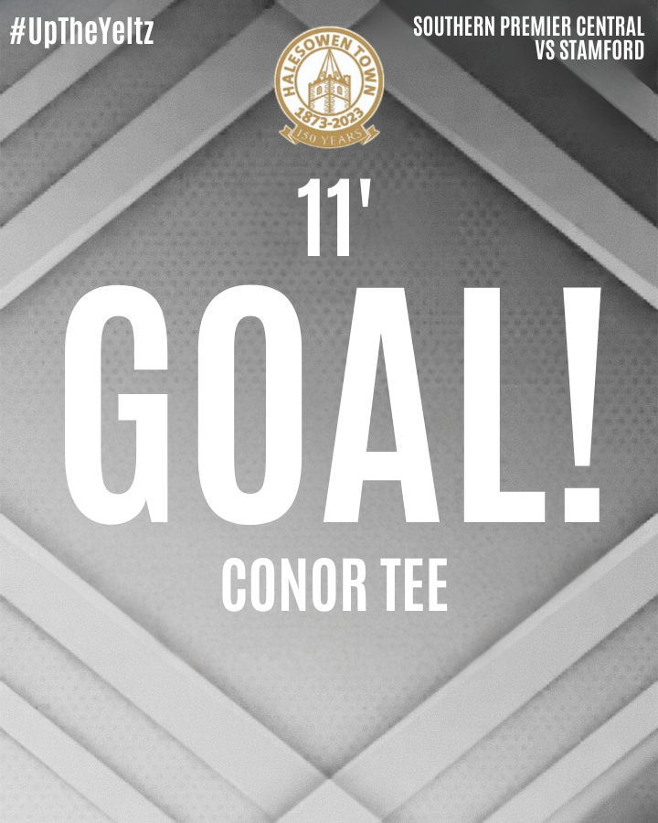 halesowentownfc's tweet photo. 11' | GOALLLLLLLLLLLL!!!! CONOR!!!!!

🔴Stamford 1-1 Halesowen🔵

The Yeltz earn a free kick through Flanagan, after Wynter dealt with an attack from Jon Challinor before Willets cleared. Tee takes the free kick, and places it into the top right!

#UpTheYeltz | #STAHAL https://t.co/3zTCZWQVT8