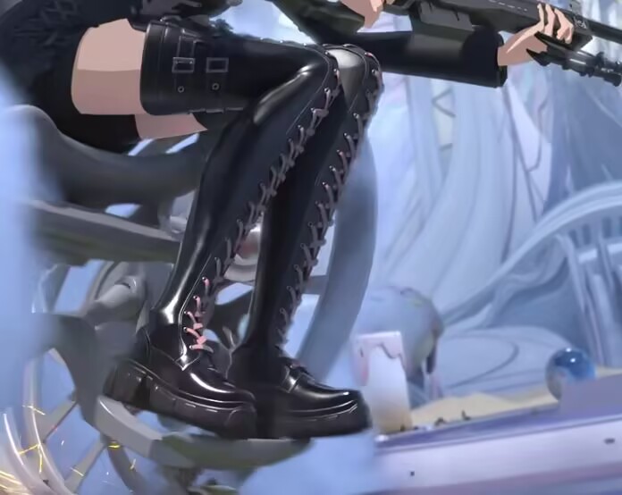 踩死我踩死我踩死我
#明日方舟
#蕾缪安
#过膝靴
#Arknights
#アークナイツ