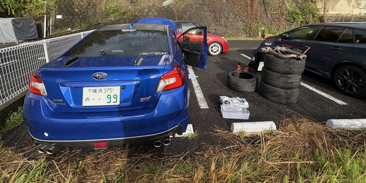 VABの純正マフラーってすごい静か🥱
純正椅子もバスの運転手してるみたい