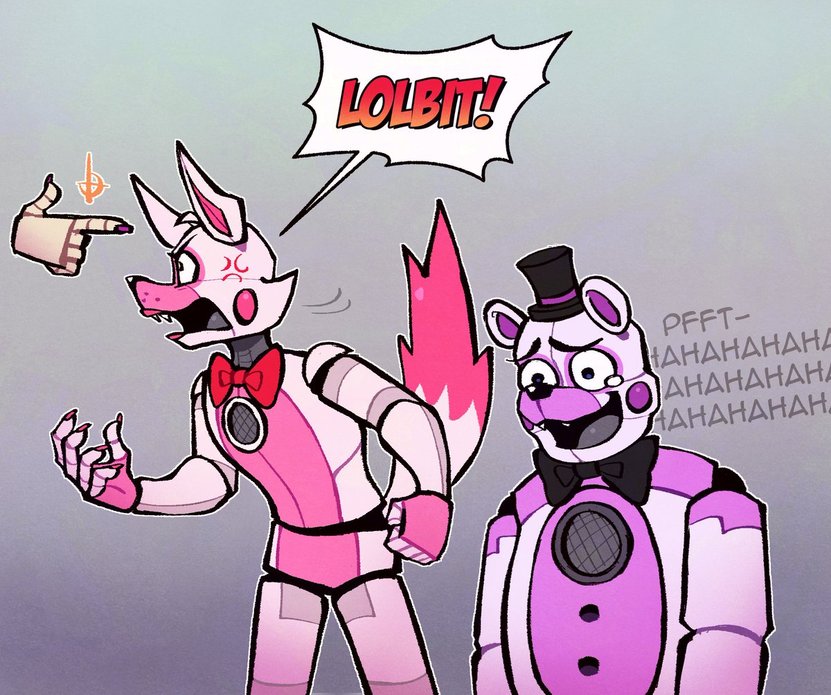 they think they're so funny
#fnaf