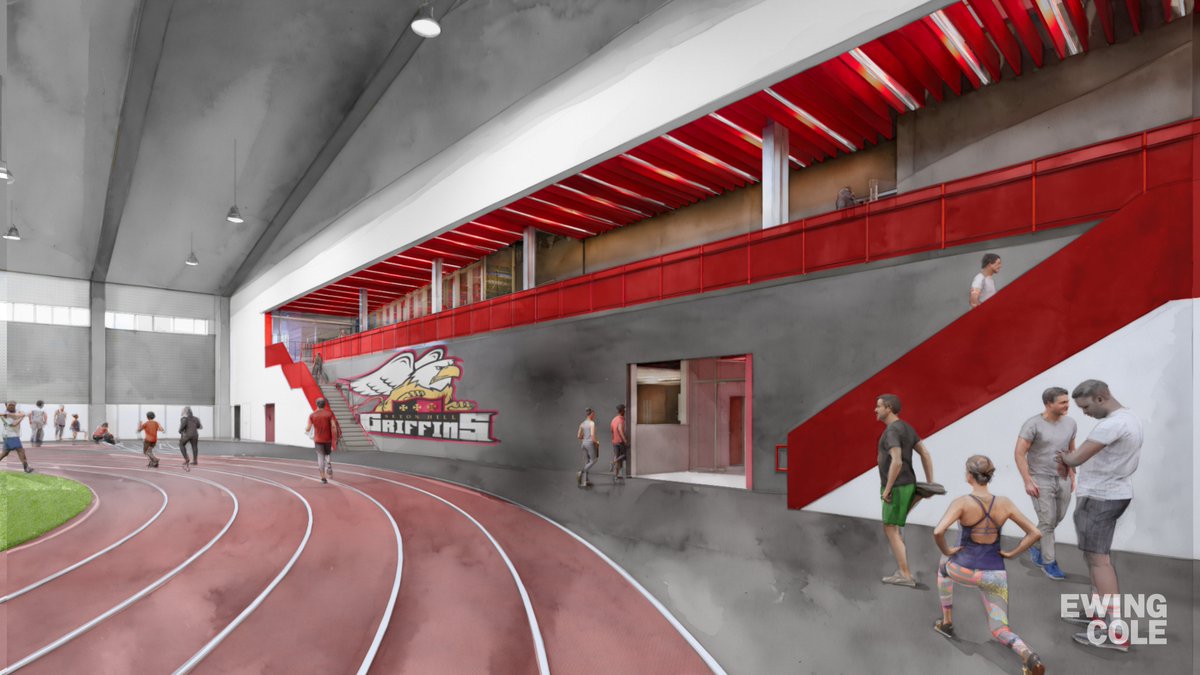 Room to grow. Space to succeed.
The new Field House will feature indoor turf, track lanes &amp; shared training areas. It’s built for every Griffin. 🏃‍♀️🏈⚽ #GriffsGive #RollGriffs setonhill.edu/GriffsGive