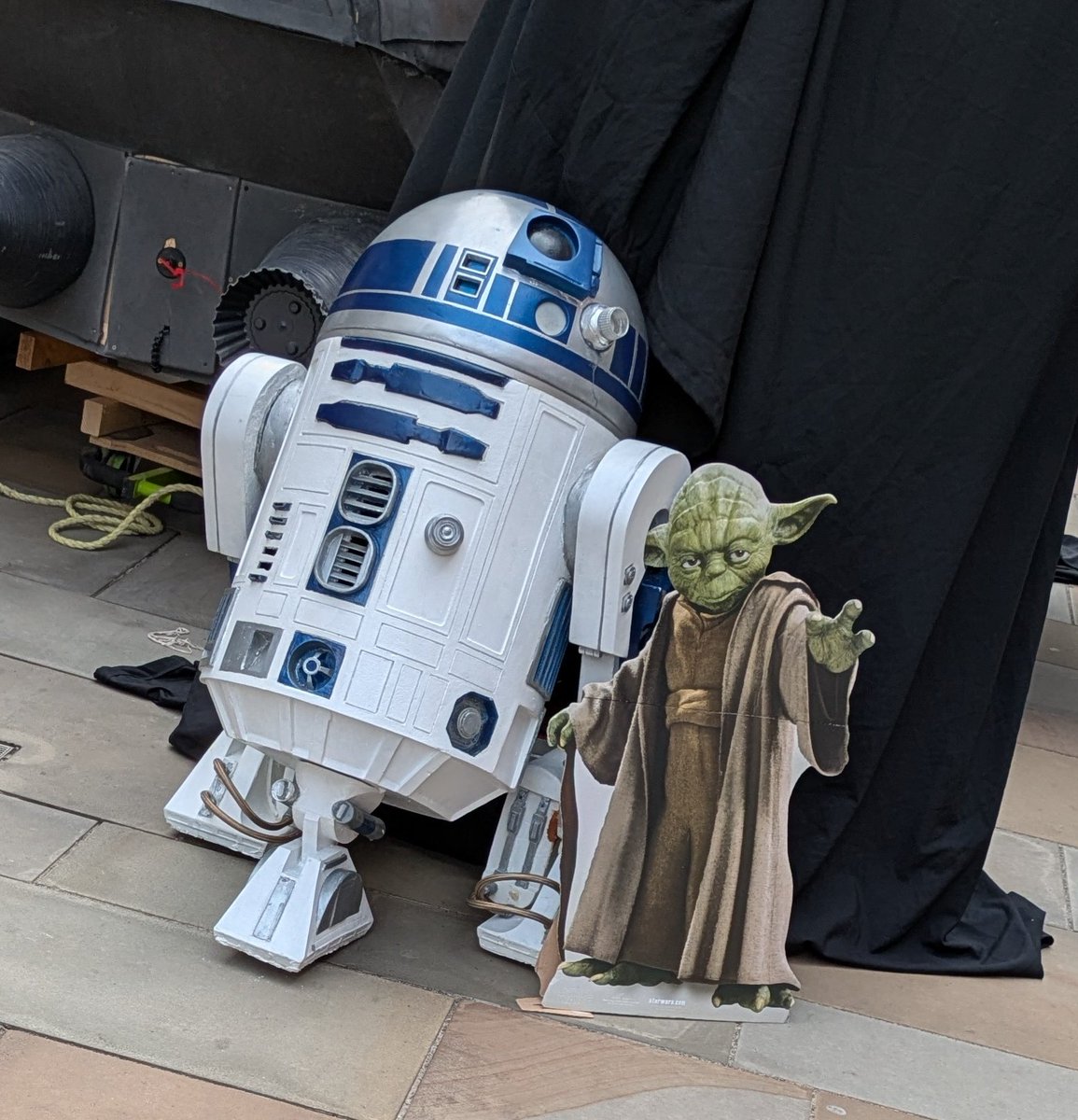 NelMaNo 🎮 (nelmano.bsky.social) (@nelmano) on Twitter photo Who'd have thought that the droid they were looking for was at <a href="/trinitywalk/">Trinity Walk</a> all along. #StarWars Who'd have thought that the droid they were looking for was at <a href="/trinitywalk/">Trinity Walk</a> all along. #StarWars