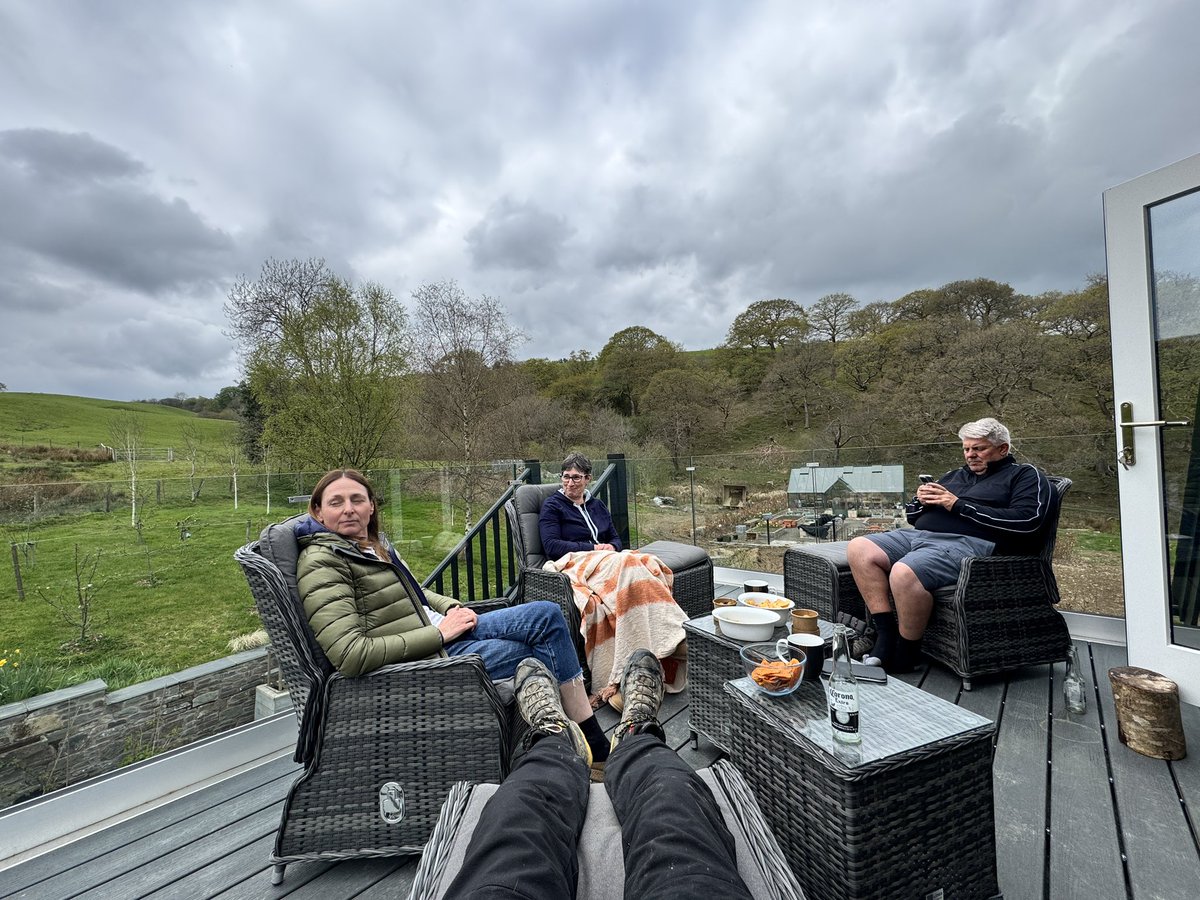 It may not be very warm but it is very pleasant.