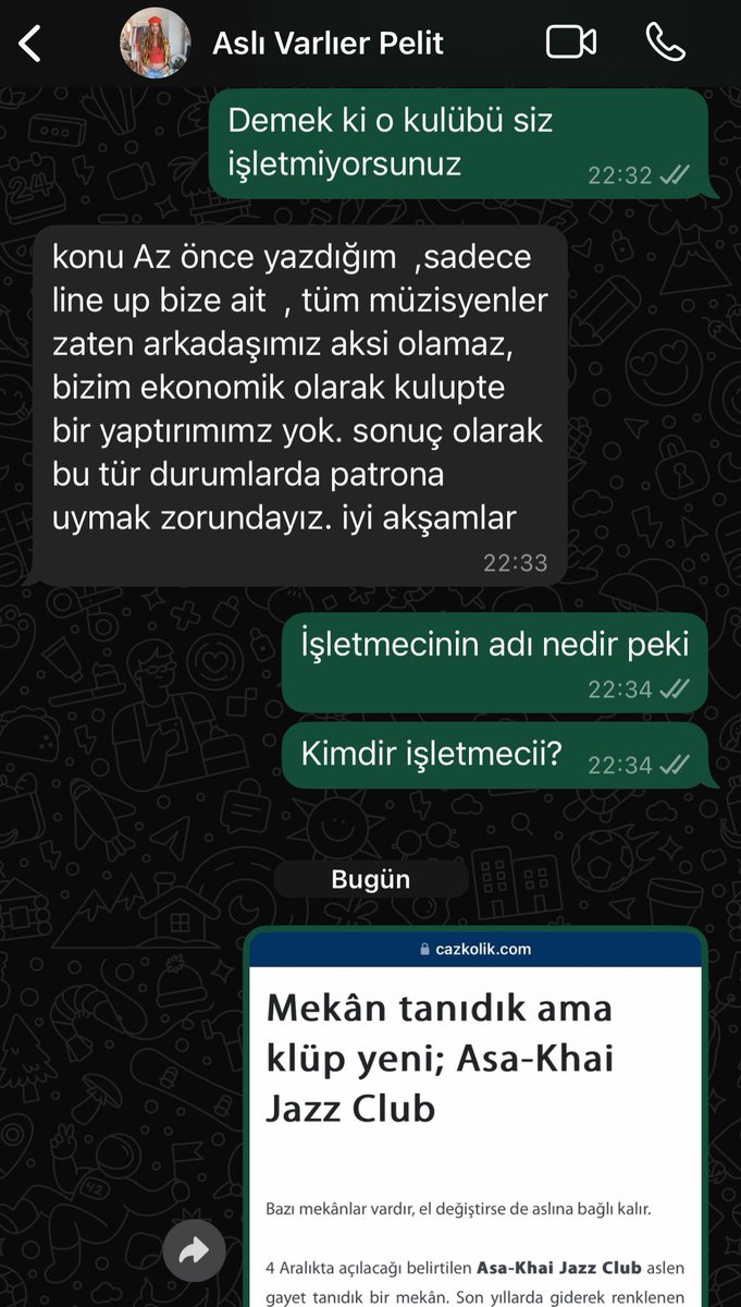 BOYKOT!!
Desteğiniz önemli…

Dün akşam olacak konserimi depremden korkuyoruz diyerek iptal ederken de sosyete masanızdan hak hukuk adalet diyor muydunuz <a href="/serraarikok/">serra arikok</a> ? Bir önceki gün, işlettiğiniz Asa Khai maşallah ağzına kadar doluydu korkmayıp açmıştınız, Perşembe değil Cuma