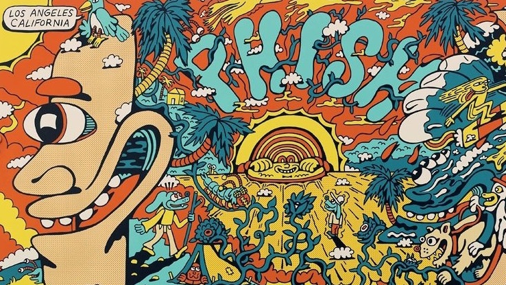 Now imagine how much LSD was taken in L.A. last night. #Phish <a href="/HollywoodBowl/">Hollywood Bowl</a>