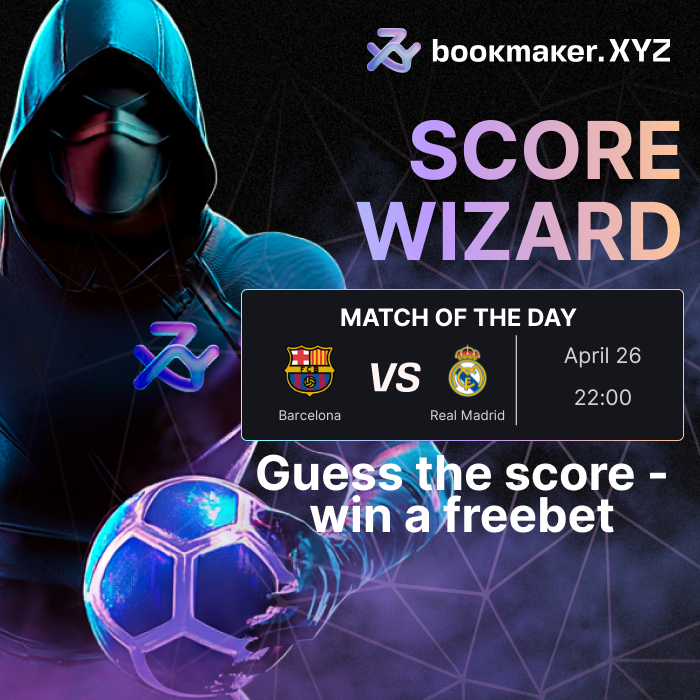 bookmakerxyz's tweet image. 🧙‍♂️ Score Wizard

El Clásico hits different when it’s a final🔥

Tonight, @FCBarcelona and @realmadrid clash in the Copa del Rey final. Two giants. One trophy.

Think you can predict the final score? Guess correctly and win a $20 freebet!

How to enter:
 ✅ Follow @bookmakerxyz…