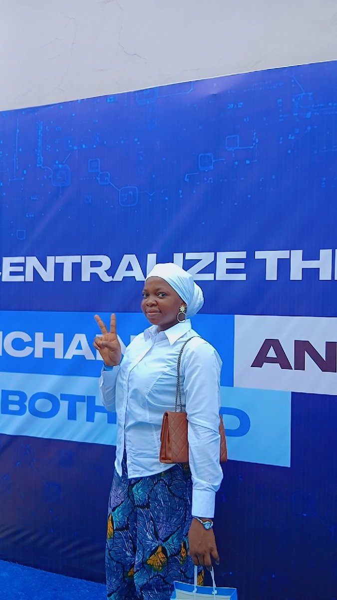 Lma_cre8tive's tweet photo. I'm excited to be physically present in Lagos for @womenindefi_org SUMMIT 2025.

I will come back to share the knowledge I gained at the SUMMIT and how all the Gorgeous Women in the Web3 space inspire me. https://t.co/QDoYzuqYVY
