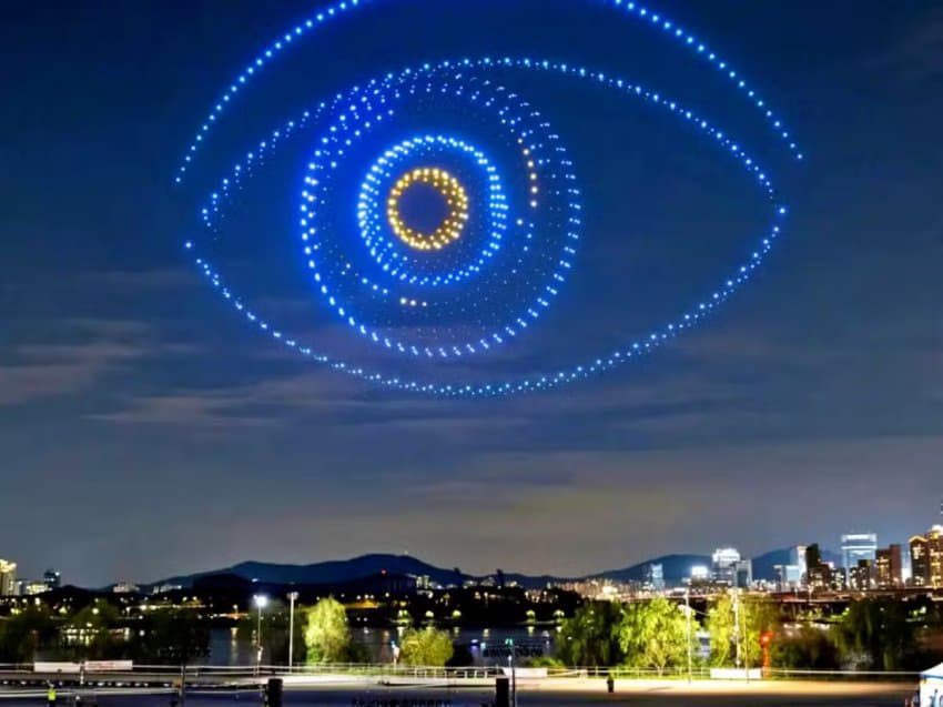 서울 드론쇼. 이게 뭐임? 오세훈 뭐지??