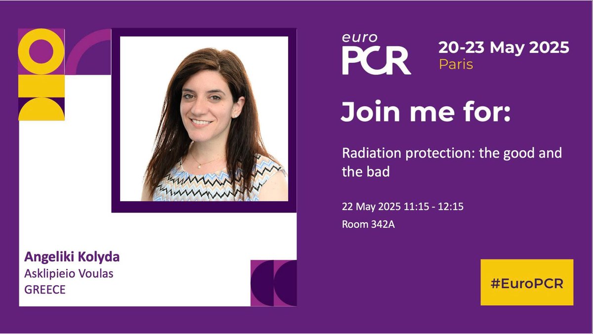 See you soon in Paris!
<a href="/PCRonline/">PCRonline 🫀</a> 
#EAPCI
#NAPs
#cathlab_radiographer🫀☢️