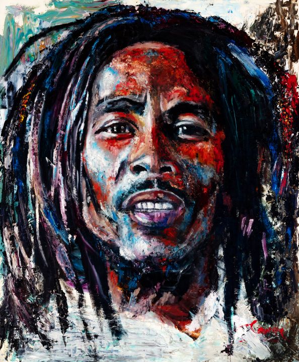 markcourage's tweet image. Art of the Day: "Bob Marley Painting". Buy at: ArtPal.com/mccourage1?i=2…