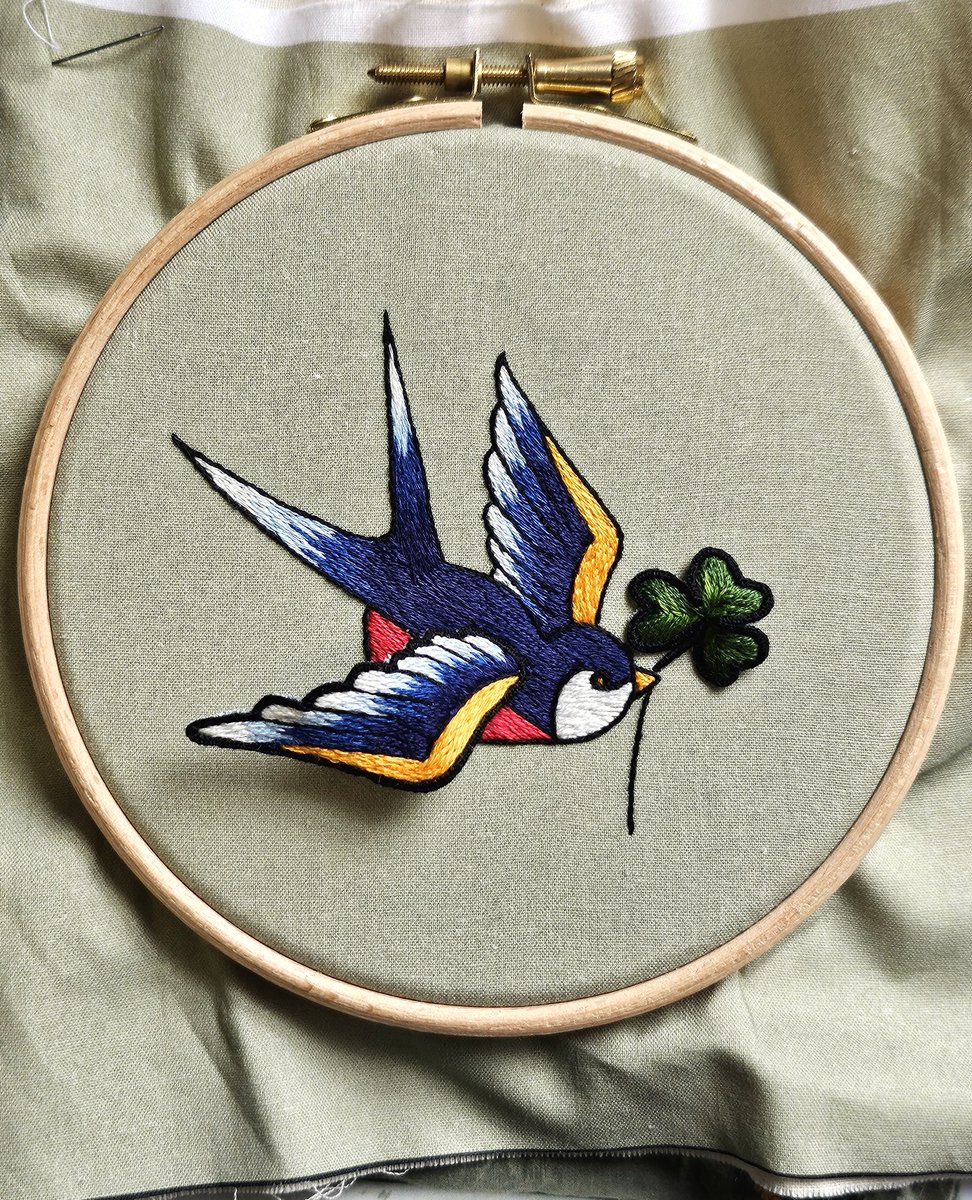 1 + 2 = Stumpwork 
Have you tried 3D embroidery yet?

This design will be going out to subscribers on the 1st May. If you like what you see, sign up now at bealice.ie/plans-pricing