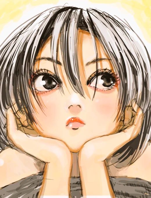 イラストは、上手いって言われるより好きって言われたいもんですね～ 