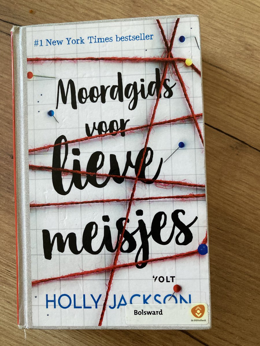 Gelezen dit #BoekPerWeek Moordgids voor lieve meisjes van H. Jackson. Over het oplossen van een verdwijning. Leuke opzet.