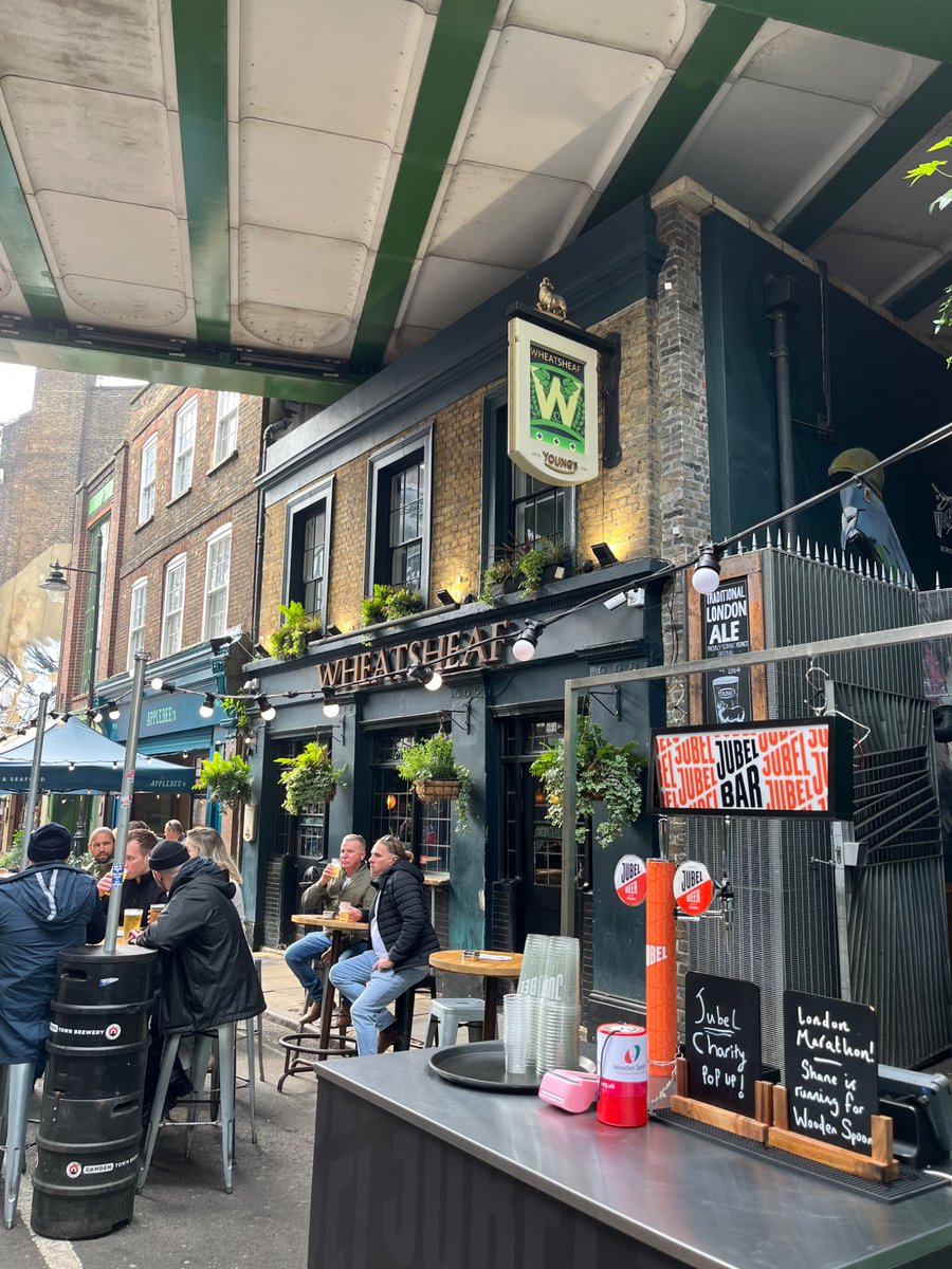 1 day to go to the London Marathon 2025!

Support us in raising money for the Wooden Spoon Charity ! 

Come and have a pint of Jubel with us today, with all proceeds going to charity 😁

#charity #woodenspoon #youngs