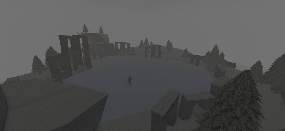 yunharii's tweet image. Snowstorm Summit | Ready 2 Die&apos;s Iced Golem Arena for the supposed 2023 Christmas Event | #roblox #robloxdev #robloxmap #robloxbuild #ready2die