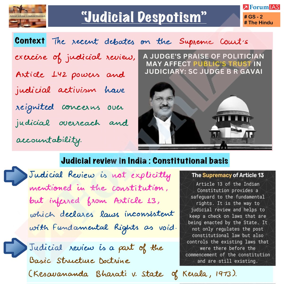 ForumIAS's tweet photo. To download cut the crap
https://t.co/Ha1eVjmQkK

Under the 'Cut the Crap' initiative by Forum IAS, we aim to simplify and analyse 'The Hindu editorials' for UPSC aspirants.

#Forumias #iasmotivation #upscprelims #upscexam #judicial #despotism #supremecourt https://t.co/ESC0iPgvfG