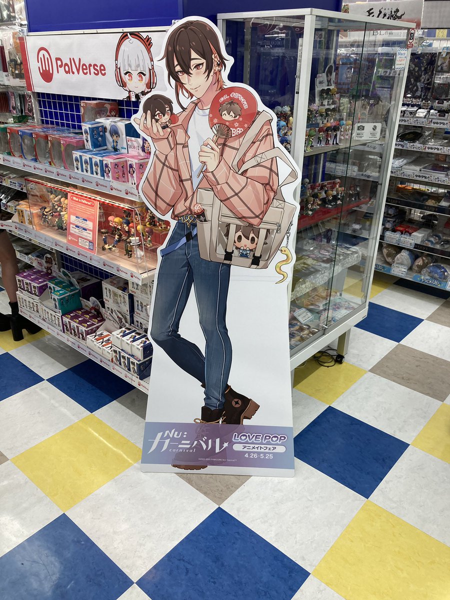 ani_yokohama's tweet photo. 【NU:カーニバル LOVE POPフェア】

開催を記念して「八雲」さんのスタンディを展開中‼️

#ニューカニ #NUcarnival https://t.co/0rJ32CNmBM