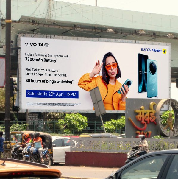 India mein 2 hi cheezein chal rahi hain, GT ka dominance in ipl aur Vivo T4 ki 35 hr battery
 #FlipkartThrivesInChaosWithVivo