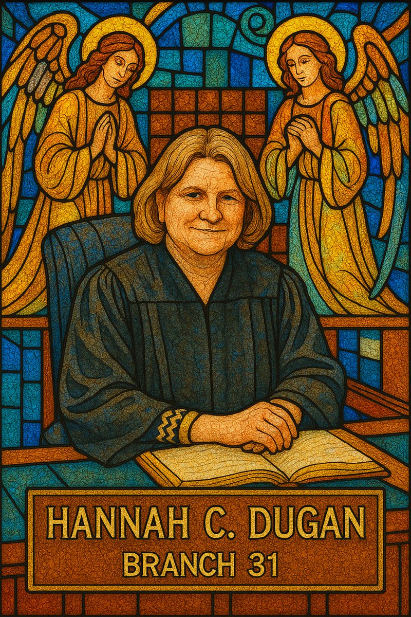 The chronicles now record the unprecedented conflict between Lady Judge Hannah Dugan and the Federal Knights of Immigration. In a bold act of defiance against the King's agents, She stands accused of guiding a foreign subject through secret passages to evade rightful capture