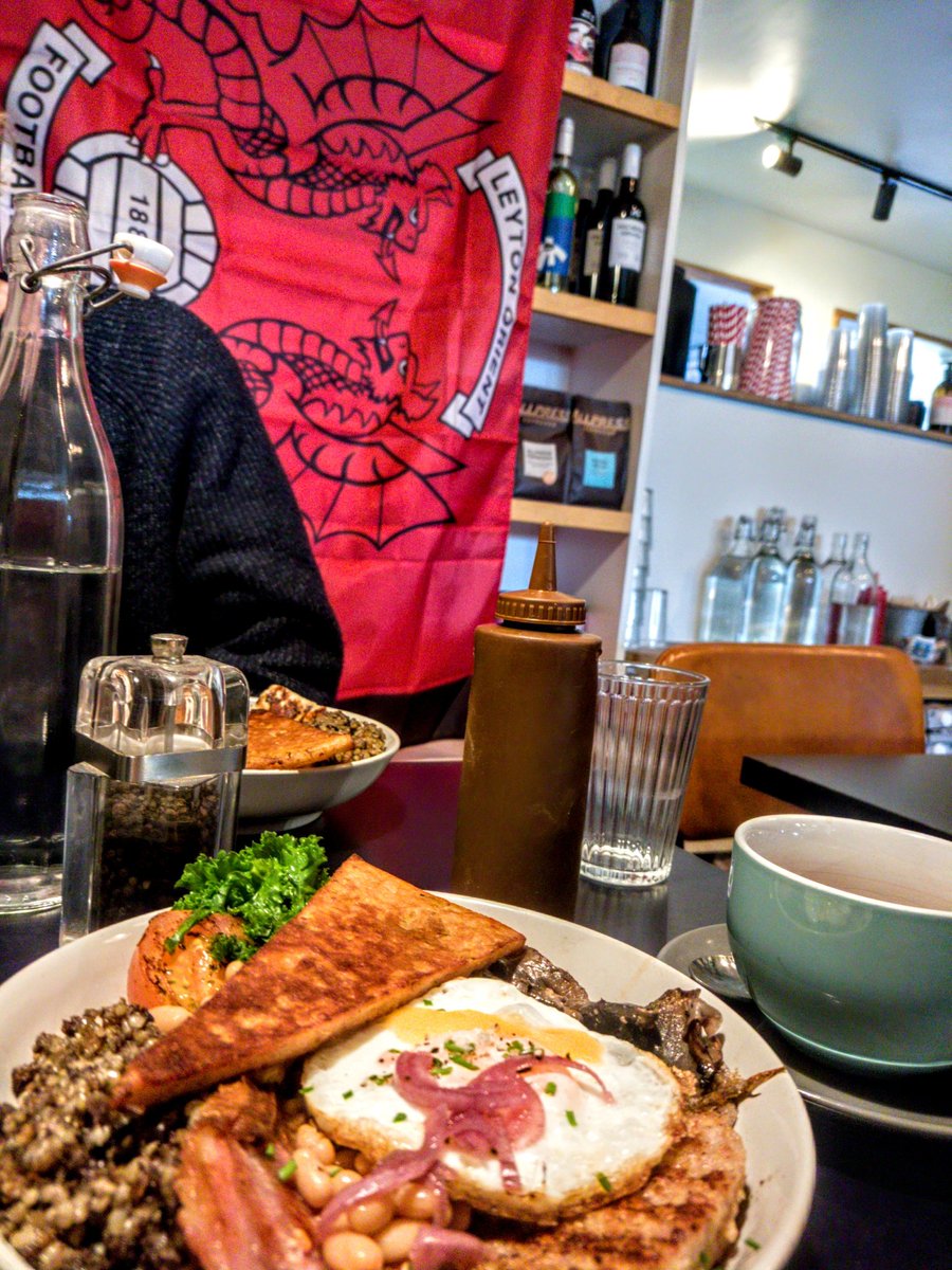 Unchartered Streets (@unchartereds) on Twitter photo Veggie Scottish fry-up under an Orient flag - it's the only way to cope with an early kick-off. And if Audrey Hepburn was still with us, I know she'd take breakfast at Deeney's over breakfast at Tiffany's any day. That woman was a devil for a square sausage. #lofc #leytonorient Veggie Scottish fry-up under an Orient flag - it's the only way to cope with an early kick-off. And if Audrey Hepburn was still with us, I know she'd take breakfast at Deeney's over breakfast at Tiffany's any day. That woman was a devil for a square sausage. #lofc #leytonorient