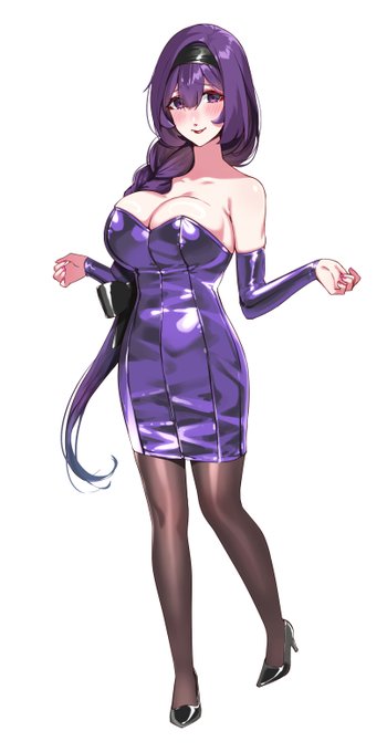 この衣装すごく可愛くて、描きました。🤔 