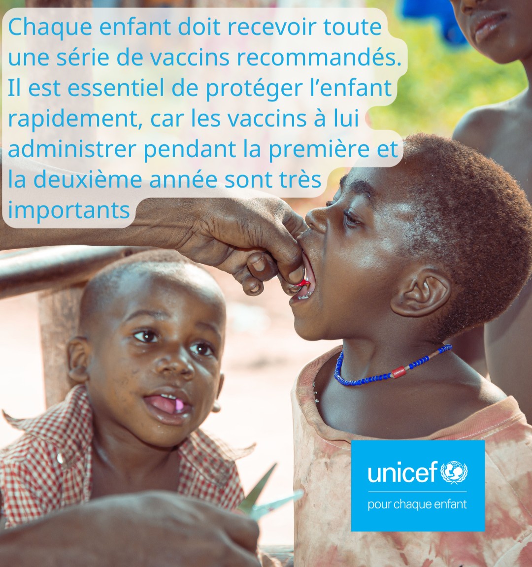 UNICEFGabon's tweet image. RAPPEL ‼️Tous les parents et autres responsables des enfants doivent suivre les conseils d’un agent de santé qualifié pour savoir quand faire vacciner leurs enfants
#WIW #SemaineDeLaVaccination