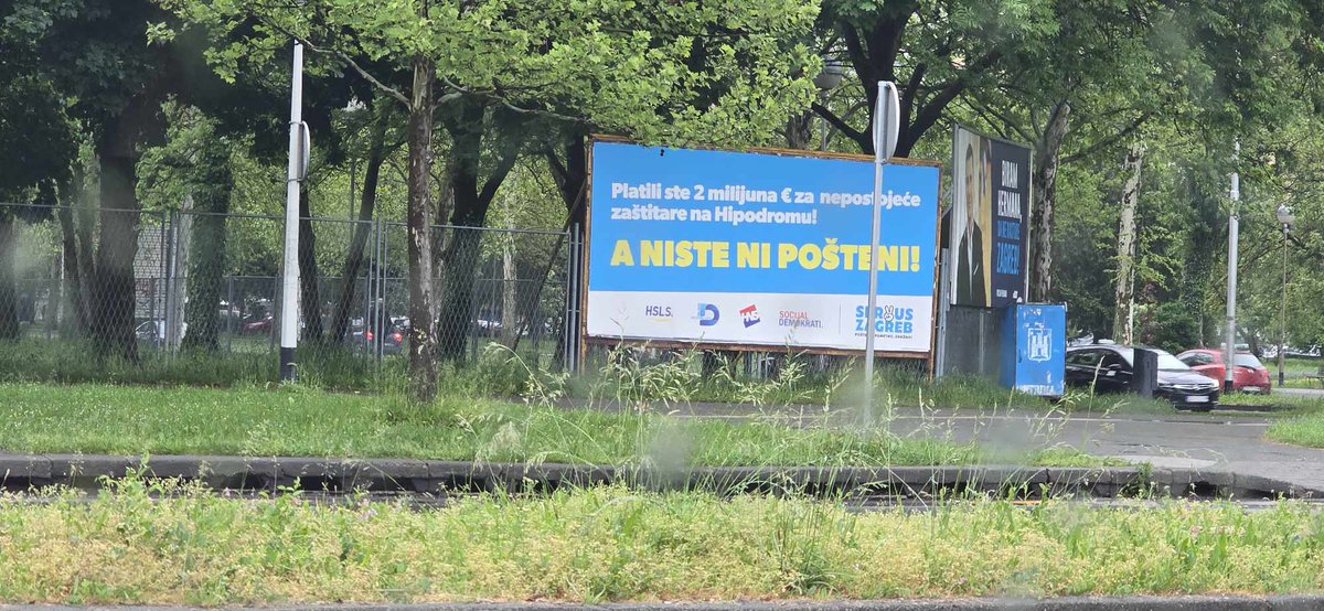 Upravo vidio ovaj billboard. Prvo ti upadne u oko da nisi pošten, onda shvatiš da to samo Bero ima kampanju...