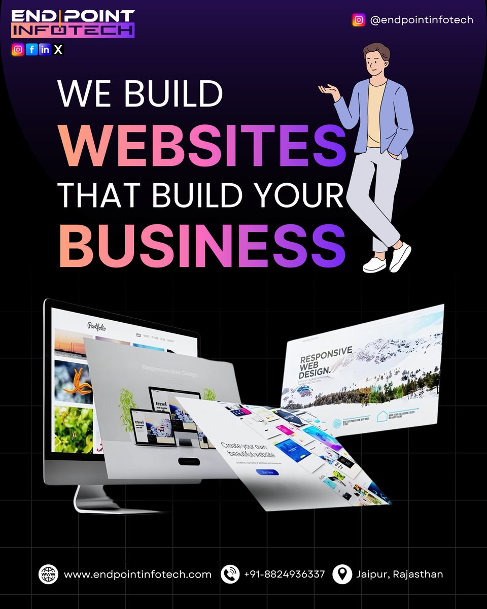 point_end46069's tweet photo. We don’t just build websites — we build your business online. 💻🚀
Professional, responsive, and built to convert — let’s take your brand to the next level. 📈✨

#WebDevelopment #WebsiteDesign #BusinessGrowth #OnlinePresence #ResponsiveDesign #WebDesignAgency #DigitalSolutions https://t.co/jI1jWtsbpS
