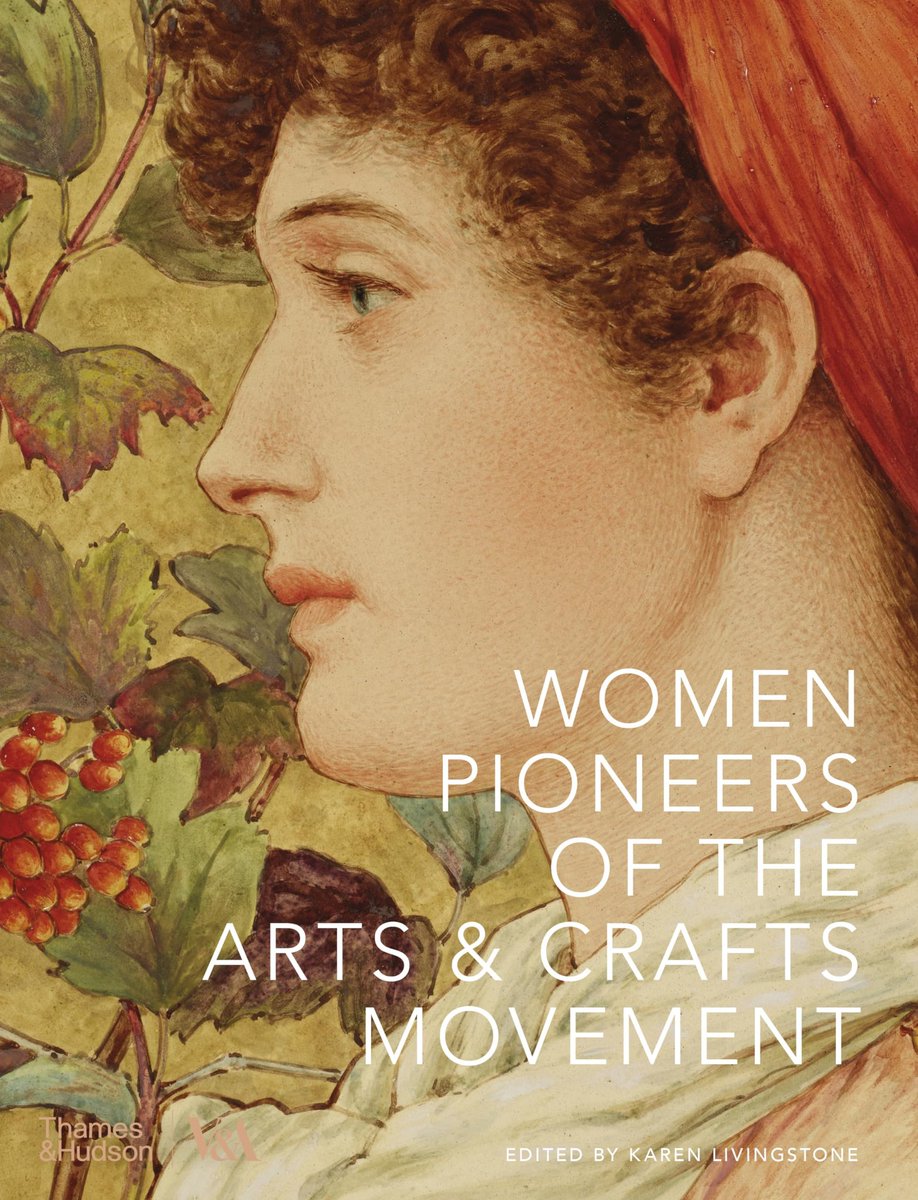 PreRaphPodcast's tweet photo. LIVE NOW! A huge welcome to Karen Livingstone who discusses her latest work 'Women Pioneers of the Arts and Crafts Movement'. Karen shares with us her research, her favourite works, and explains how the Arts and Crafts movement opened new doors for women in the late 19th century. https://t.co/q5YkUmBq1u