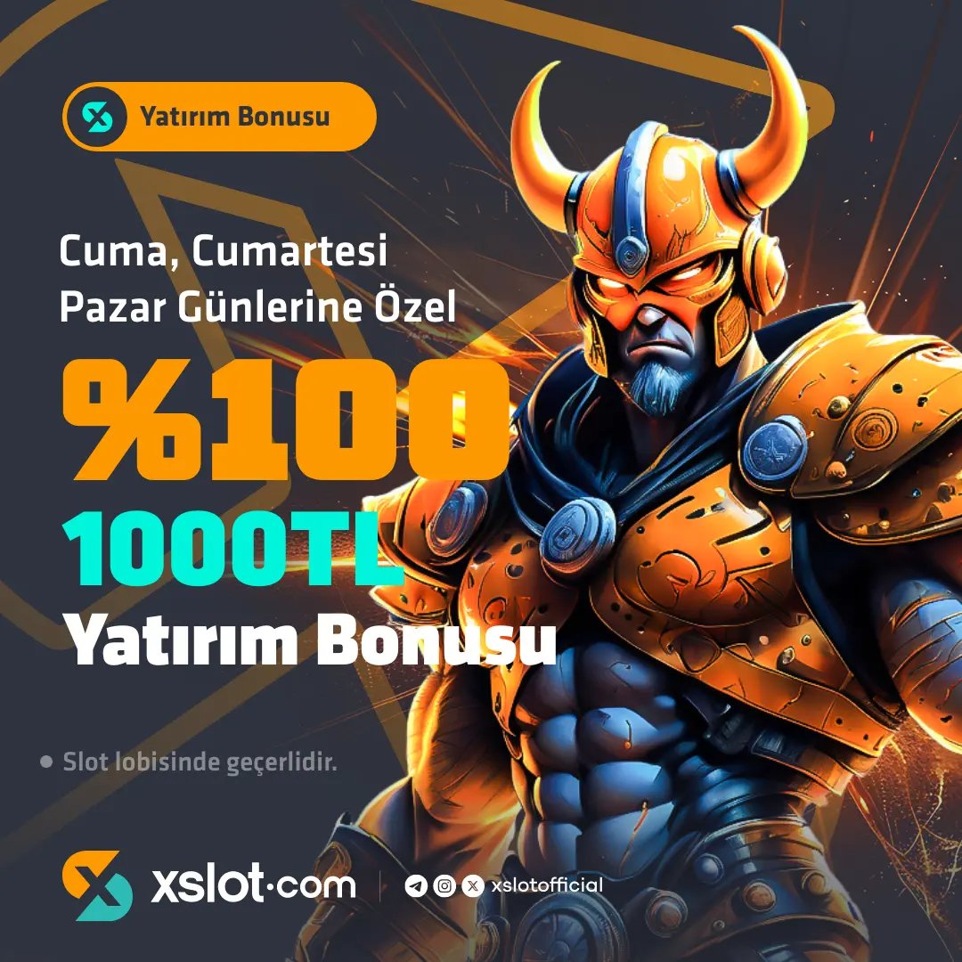 denemebonusu_xt's tweet image. 🎆 Cuma - Cumartesi - Pazar Günlerine Özel 🎆

⭐️ %100 NAKİT BONUS FIRSATINI KAÇIRMA! ⭐️

🔗Xslot Güncel Giriş: cutt.ly/vePZyShb

🎆 Avantajlı Bonusların Adresi #Xslot