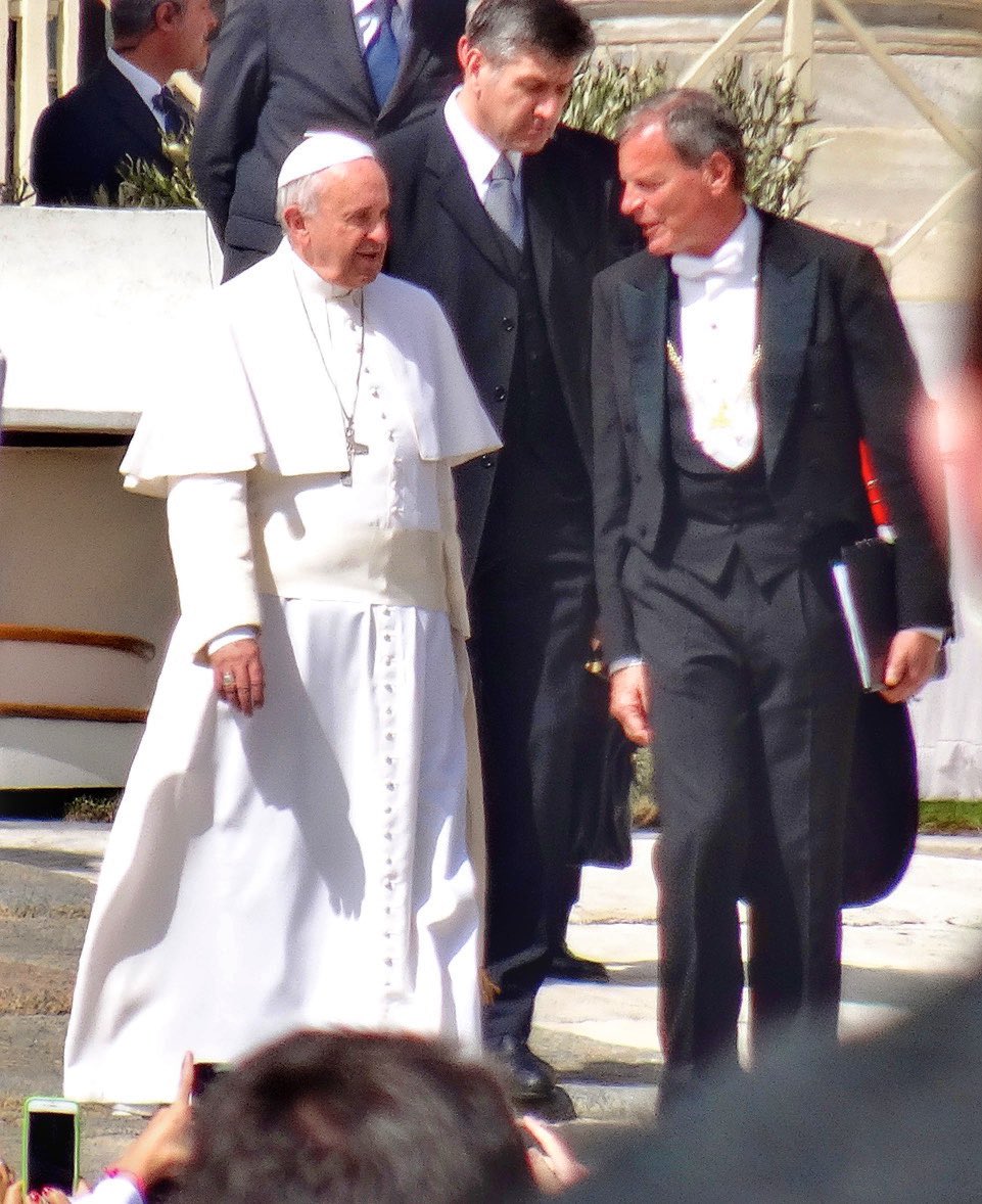 Toby Wood (@tobywoody) on Twitter photo Some of the Wood family were in Rome on 31 March 2015 and we went to St Peter’s Square. Completely coincidentally Pope Francis was blessing couples in the square - this was as close as we got …
<a href="/shadylady222/">Becky Wood</a> <a href="/HealthSafety50/">HealthandSafetyLady</a> <a href="/James16Wood/">James wood</a>
#PopeFrancis Some of the Wood family were in Rome on 31 March 2015 and we went to St Peter’s Square. Completely coincidentally Pope Francis was blessing couples in the square - this was as close as we got …
<a href="/shadylady222/">Becky Wood</a> <a href="/HealthSafety50/">HealthandSafetyLady</a> <a href="/James16Wood/">James wood</a>
#PopeFrancis